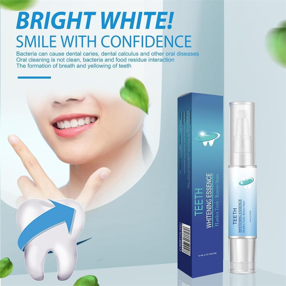 Teeth Whitening Essence,Teeth Whitening Essence Pen,Fast and Effective Removal Tooth Stain Removal,for Sensitive Teeth