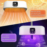 Portable Electric Cloth Dryer | Foldable Mini Clothes Drying Machine with Dry Bag & Hanger