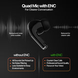 Boltt Aero TWS Ear Buds Custom EQ, Wireless Bluetooth 5.4, 50H Playtime, 50ms Low Latency, Fast Charging Case, App Support, Touch Controls, IPX4.