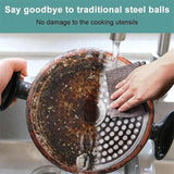 Kitchen Scrub Cloth in Roll | Kitchen Wear-Resistant Cloth | Roll Disposable Cleaning Cloth