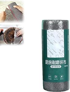 Kitchen Scrub Cloth in Roll | Kitchen Wear-Resistant Cloth | Roll Disposable Cleaning Cloth