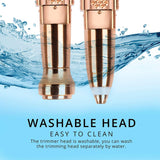 Epilator Primer For - Face, Chin, Cheek, Eyebrow, Upper Lip Hair Remover, Usb Rechargeable Trimer (2 In 1 Eyebrow