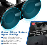 Portable Sit Up Bar For Floor Sit-Up Assistant Device with 2 Strong Suction Cups - Ab Crunch Machine - 3 Positions Exercise Equipment Abs house...