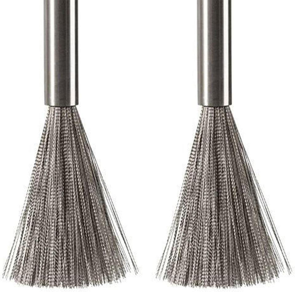 Multipurpose Stainless Steel Pots, Pans Cleaning Brush, Steel Scrubber for Kitchen Dishes Pots Pans Sink Cleaning, Non Slip Long Handle...