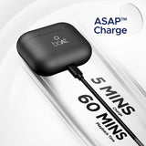 Boat Airdopes Joy, 35Hrs Battery, Fast Charge, IWP Tech, Low Latency, 2Mic ENx, Type-C Port, v5.3 Bluetooth Earbuds, TWS Ear Buds Wireless Earphones with...
