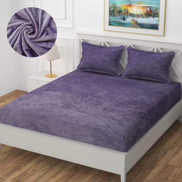 Elastic Fitted Woolen Bedsheet