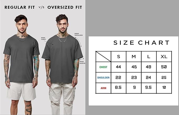 240 GSM Oversized Stay Cool Short and Half Sleeve T-Shirts for Women and Men Black