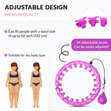 Weighted Hula Hoop-Weight Loss-Kids-Adults-Massage