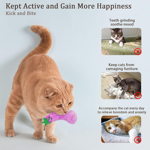 Toys, Cat Toys, Cat Toys for Indoor Cats, Catnip Toys for Cats, Cat Toys with Catnip, Interactive Cat Toy, Cat Chew Toy, Cat Pillow Toys, Cat...