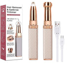 Epilator Primer For - Face, Chin, Cheek, Eyebrow, Upper Lip Hair Remover, Usb Rechargeable Trimer (2 In 1 Eyebrow