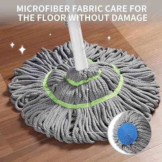 Floor Cleaning Mop || Self-Wringing Floor || 360 Rotatable Adjustable Cleaning ,