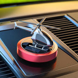 Air Freshener Car Perfume Diffuser Helicopter Model for Car Home Red | Home Decor | Home