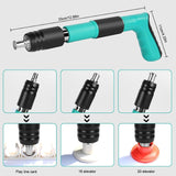 Steel Nail Gun Tool, Concrete Nail Gun, Portable Mini Nail Shooting Machine with 50 Nails, Nail Wall Fixing Tool, Nail Wall Fasting Tool for...