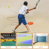 Tennis Trainer Rebound Ball,Solo Tennis Training Equipment for Self-Pracitce | Portable Tool |