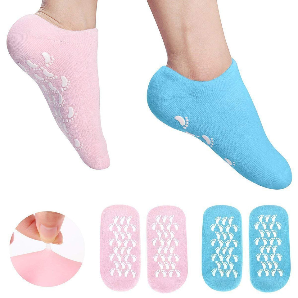 heel socks for cracked,feet crack heel socks,heel socks cotton,silicone gel heel pad socks,gel socks for cracked heels(multi color)