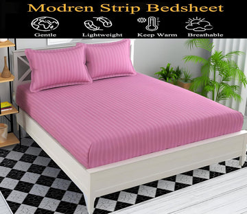 Breathable Double Size Flat Bedsheets