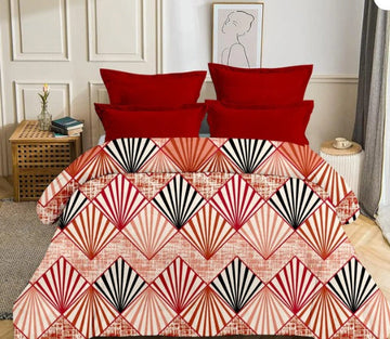 Warm Fitted Bedsheet with Quilt Set