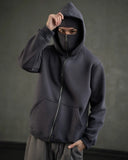 Ninja Balaclava Hoodie with Built-In Face Mask