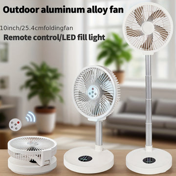 The SmartFold™ Telescopic Fan with Remote Control