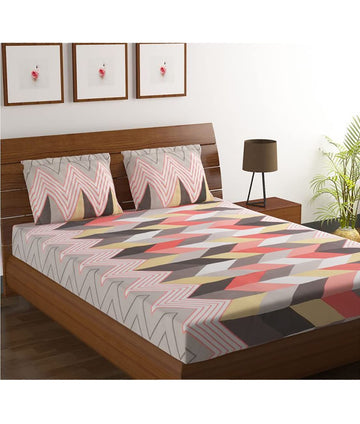 Queen Size Elastic Fitted Bedsheet