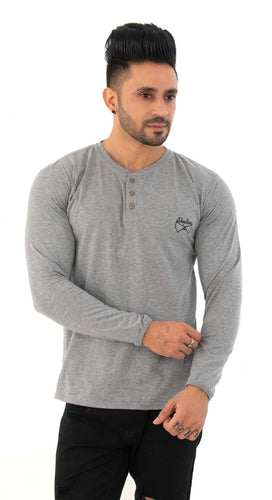 Outfitters Henley Full Sleeves T-Shirt for Men