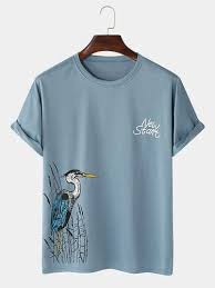 Round Neck Half Sleeve T Shirt, Printed