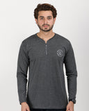 Logo Regular Fit Henley T-shirt