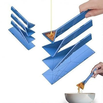 Flat 3-in-1 Folding Magnetic Measuring Spoon Set
